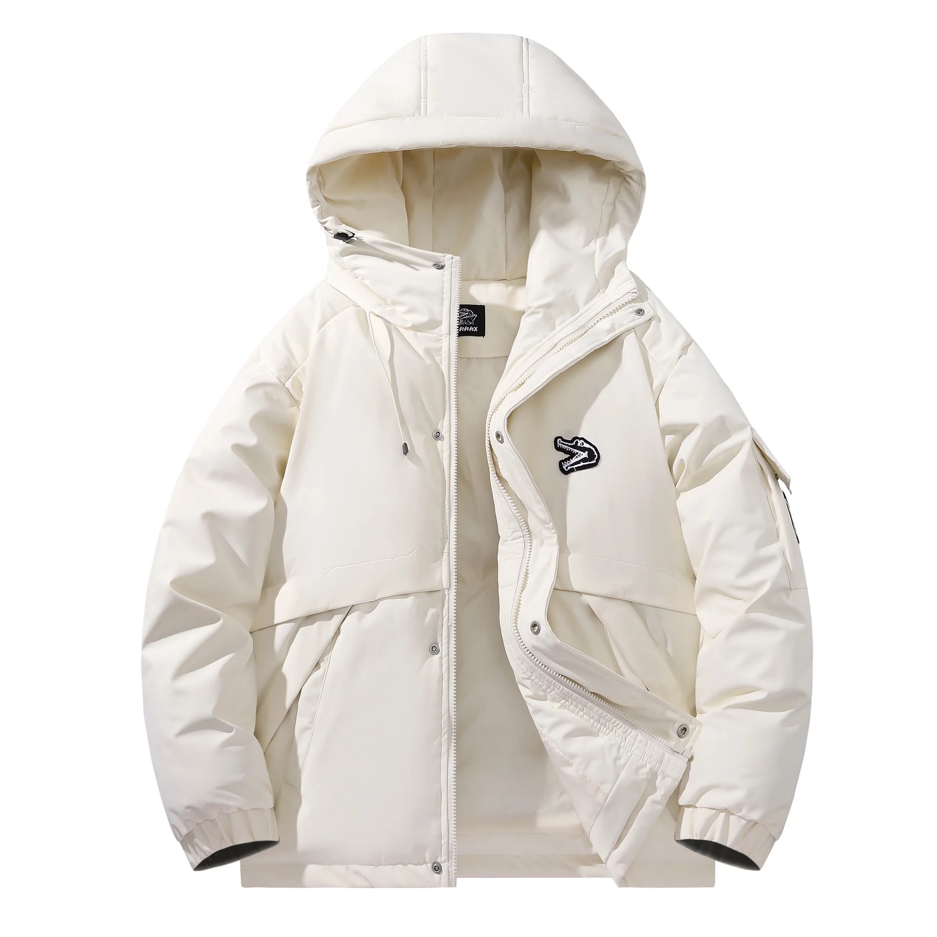 

Куртка Dnnnnx Puffer Unisex, экрю, Бежевый, Куртка Dnnnnx Puffer Unisex, экрю