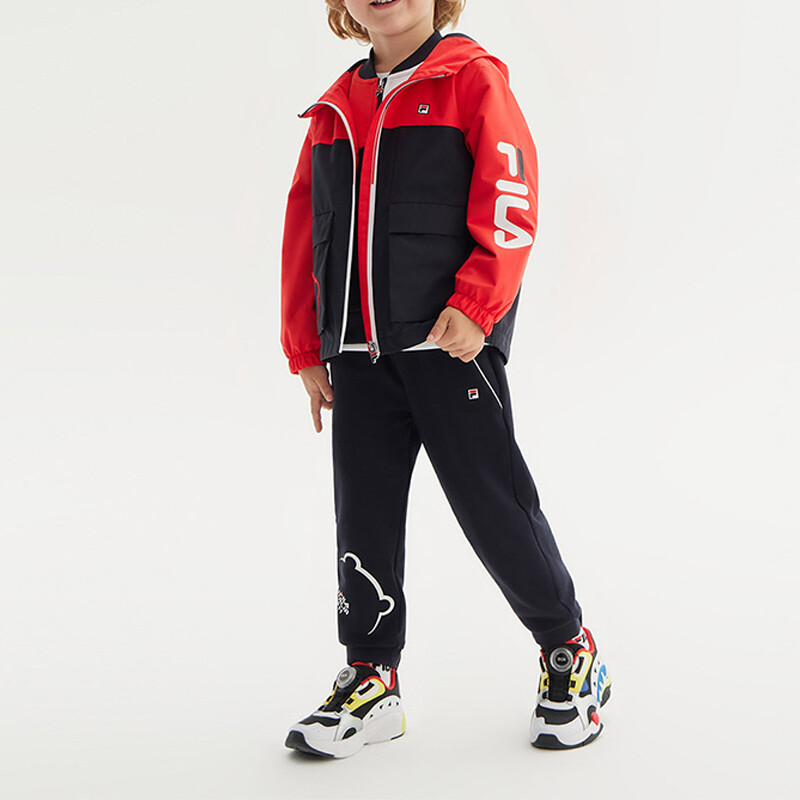 Детские брюки Fila Kids, темно-синий — фото 4