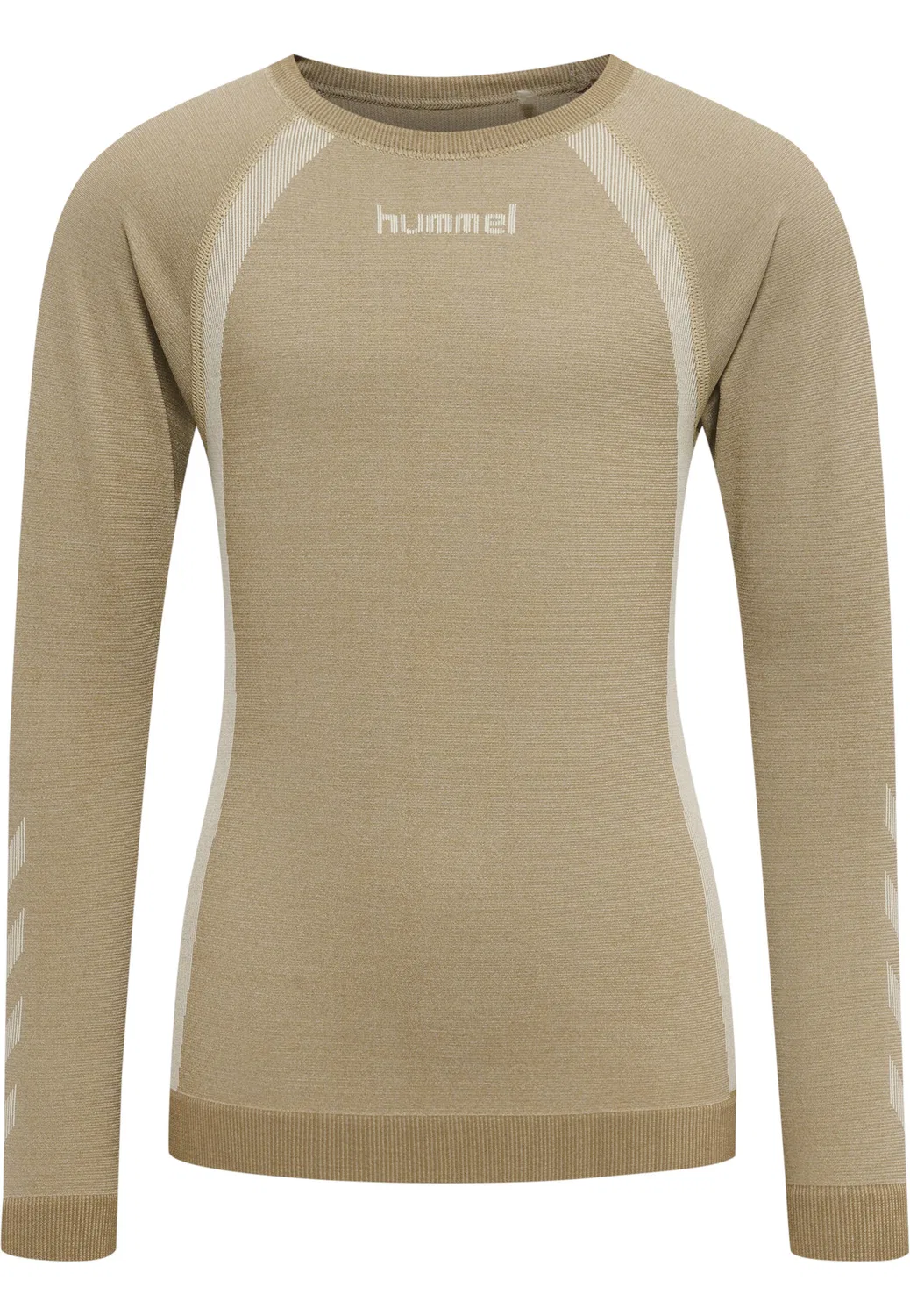 Детская футболка с длинным рукавом Hmlspin Hummel, Taupebeige
