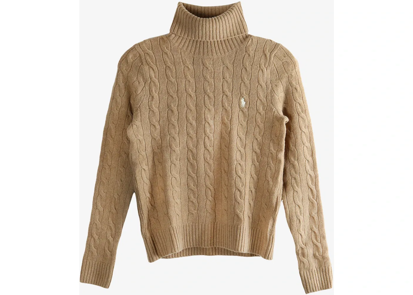 Женский пуловер с длинным рукавом Collection Camel Melange Polo Ralph Lauren, Collection Camel Melange