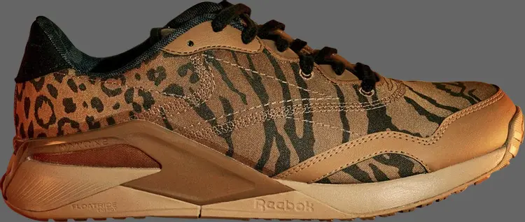 

Кроссовки national geographic x nano x2 grow 'animal print - soft camel' Reebok, загар, Коричневый, Кроссовки national geographic x nano x2 grow 'animal print - soft camel' Reebok, загар