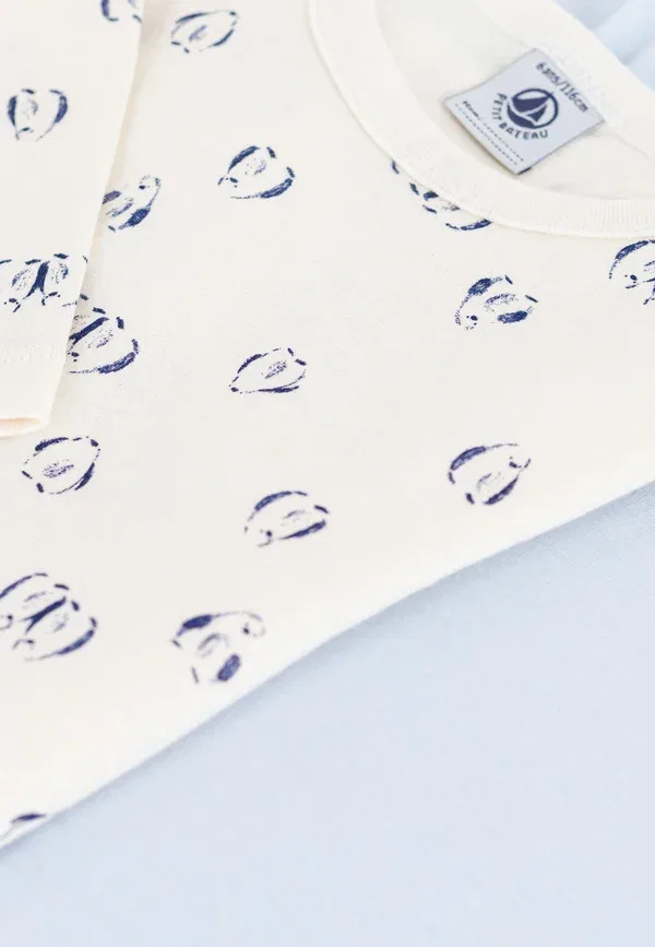 Комплект из 2 футболок с принтом Animals Petit Bateau multi-coloured, мультиколор — фото 3