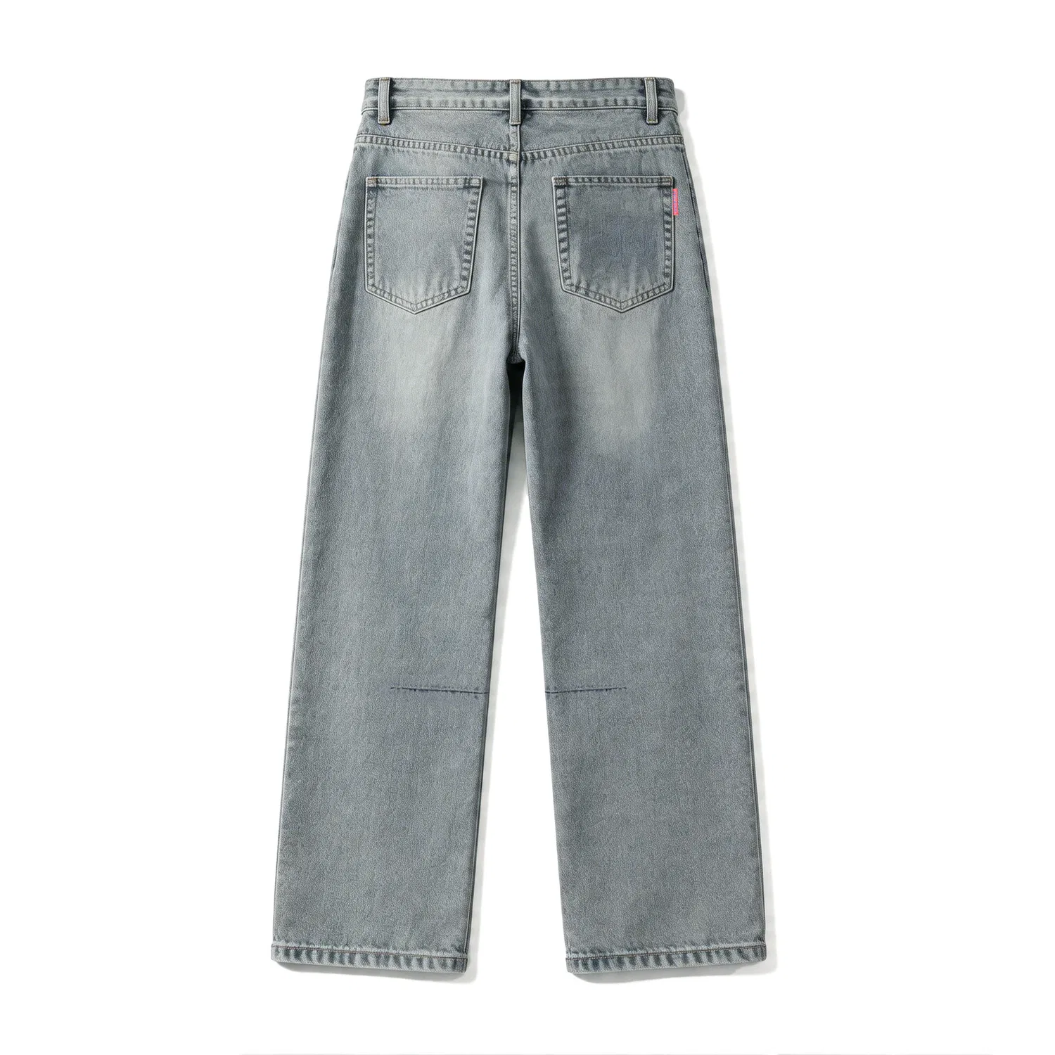 Детские джинсы свободного кроя с широкой штаниной Dickies, Pure Black — фото 4