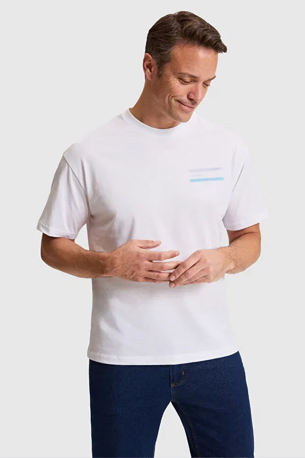 Мужская футболка хлопковая U.S. Polo Assn., White