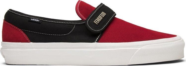 

Кеды Vans Fear of God x Slip-On 47 DX Collection 2 Red Black, красный