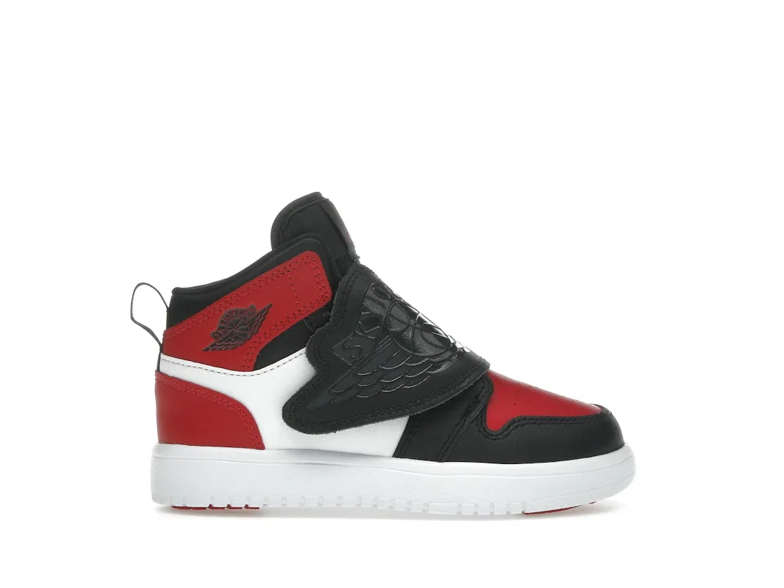 Детские кроссовки Sky Jordan 1 Bred Toe Jordan, Black/Varsity Red/White/Anthracite