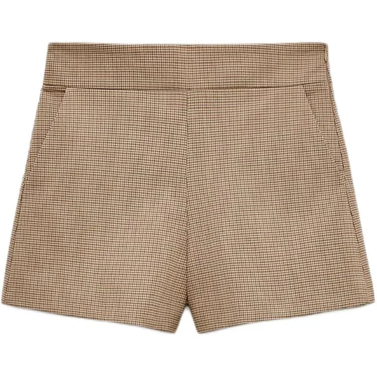 Женские шорты Casual Shorts ZARA, Beige Brown