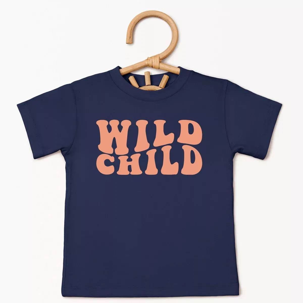 Детская футболка с принтом Wild Child Wavy The Juniper Shop, Purple — фото 2