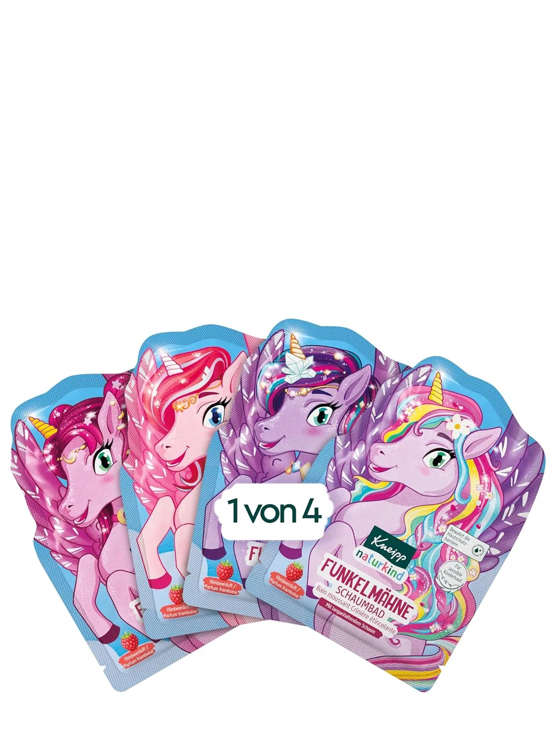 Пена для ванны Unicorn Bubble Bath Sparkle Mane, Kneipp, 40 мл, Multicoloured