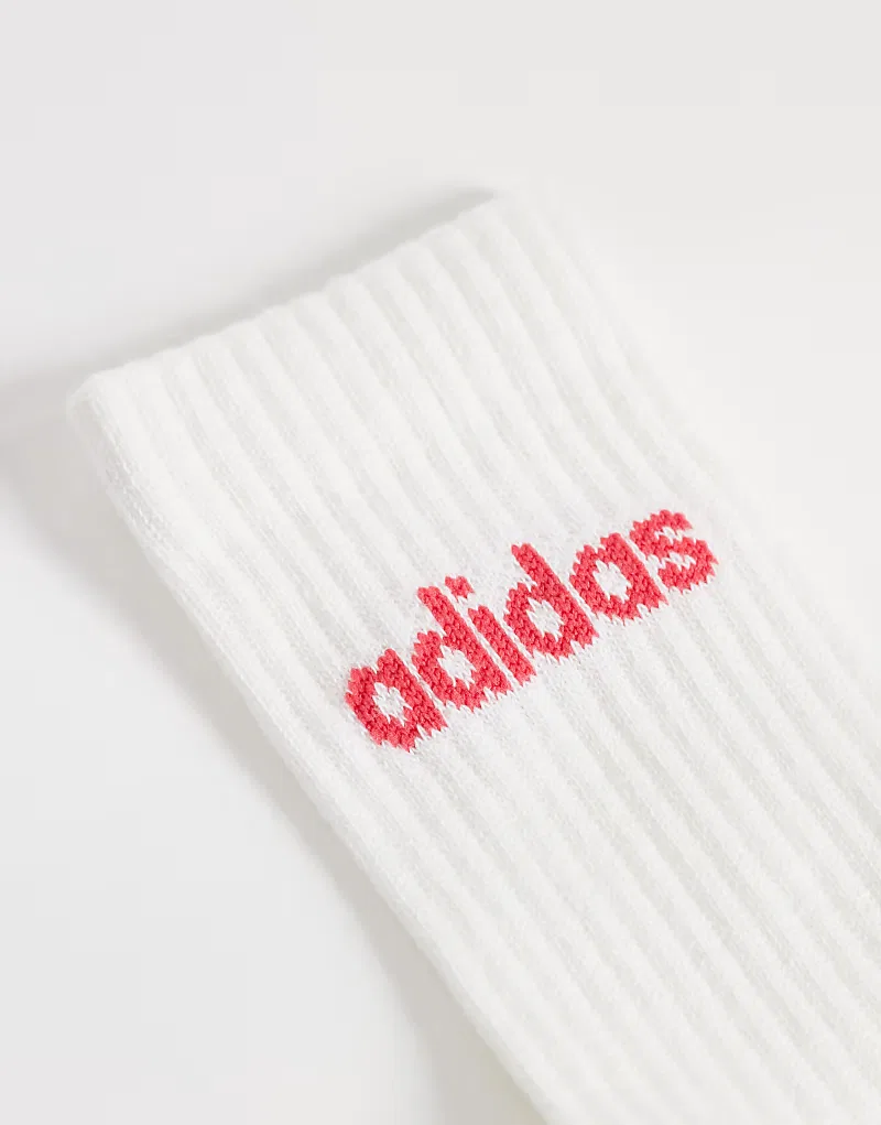 Носки высокие Training 3 шт Adidas, розовый/коричневый — фото 3