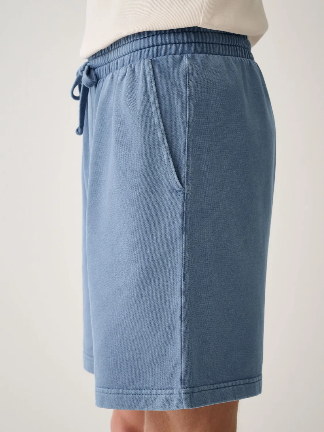 Шорты джинсовые, Garment Dyed Next, синие — фото 4