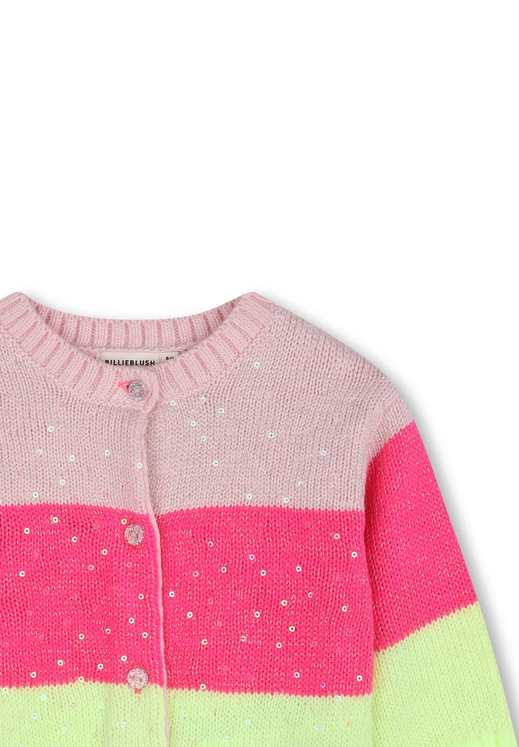 Cardigan en tricot - cardigan Billieblush, Rosee — фото 3