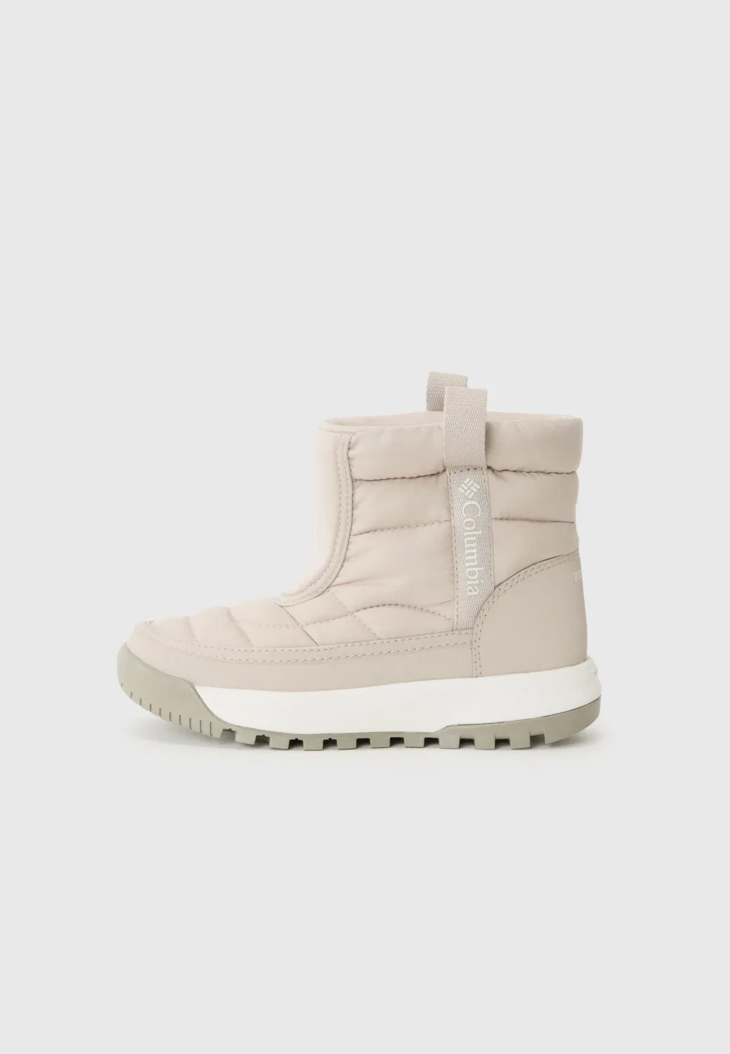 Детские зимние ботинки Snowtrot унисекс Columbia, Soft Taupe/Sea Salt