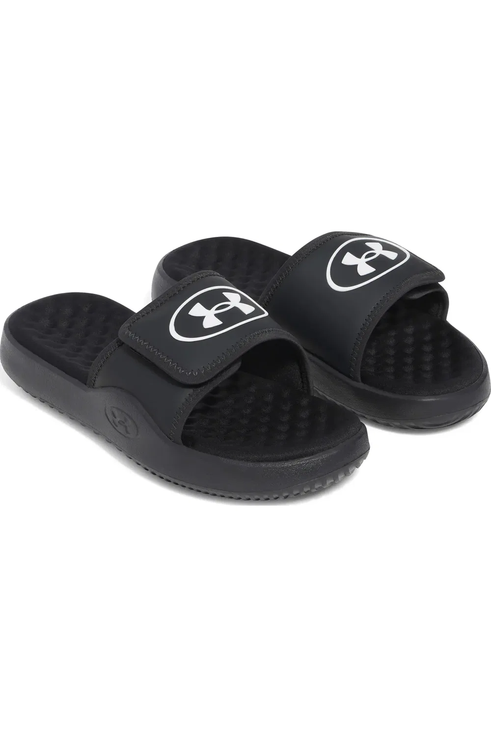 Сандалии детские с регулируемым ремешком Ignite Pro 8 Slide Under Armour, 001 черный