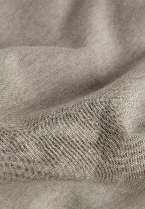 Футболка базовый крой Regular Fit, The Set, Brown Cream, коричневый — фото 3