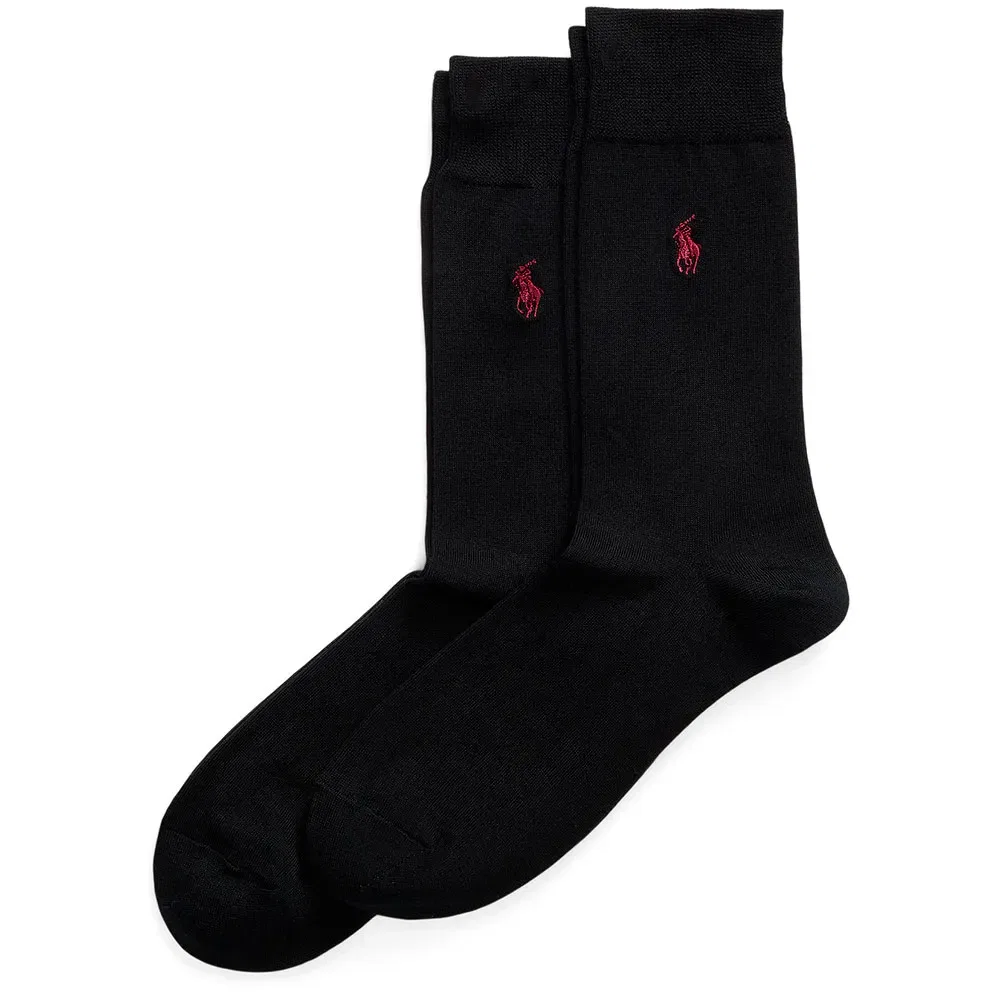 Мужские носки с хлопковым составом Polo ralph lauren, Black