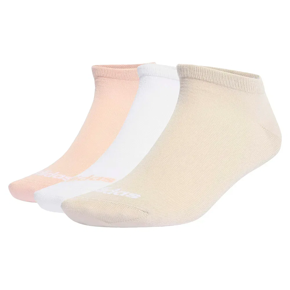 Носки низкие Adidas Thin Linear 3 пары, мультиколор