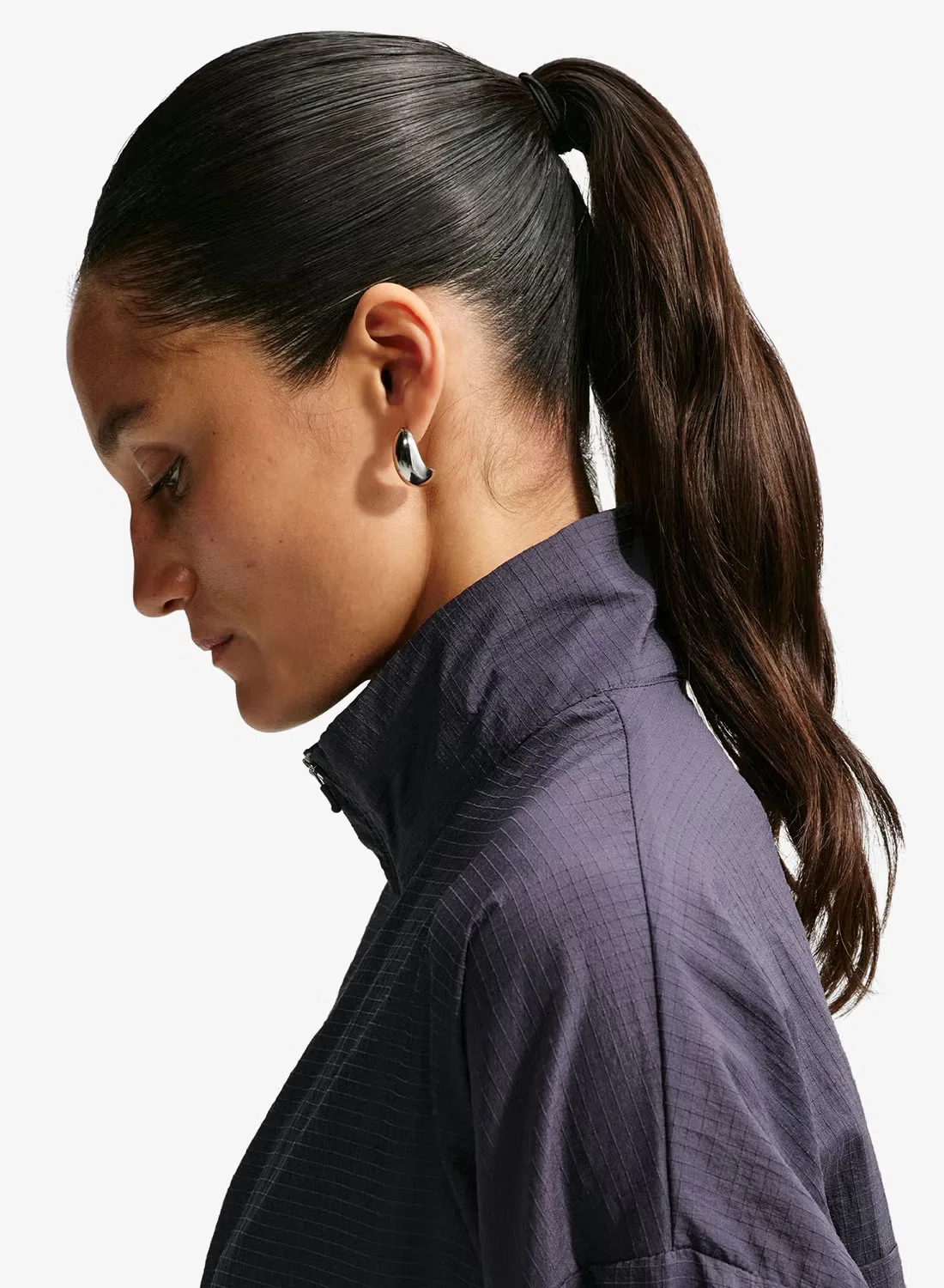 Куртка легкая Nike, серый — фото 4