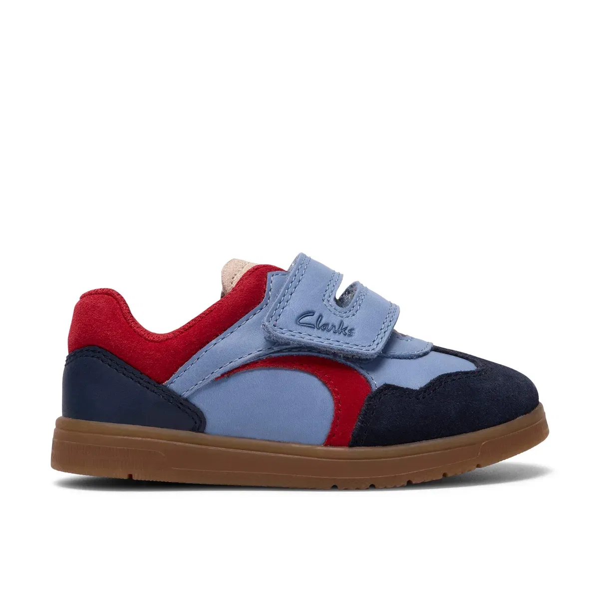 Детские кроссовки Disco Vibe T Blue Combination Clarks, Blue