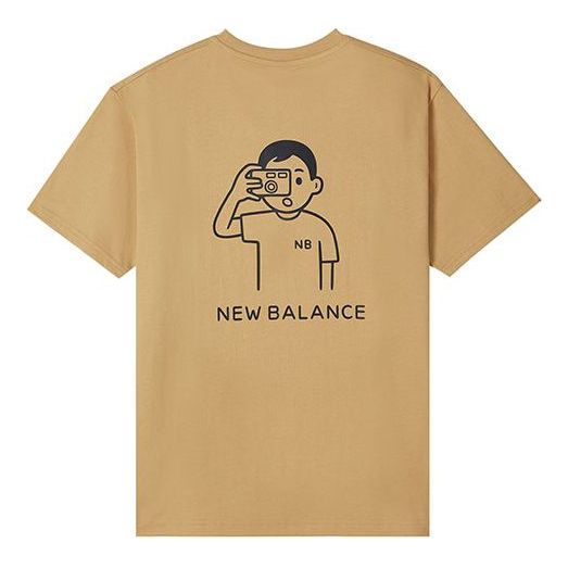 

Футболка New Balance x Noritake Unisex Printing Round-neck Yellow, желтый
