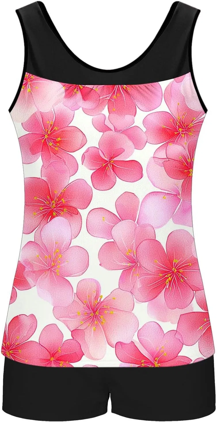 Женский танкини с цветочным принтом Athletic Beach Swimwear, Multicolor — фото 4