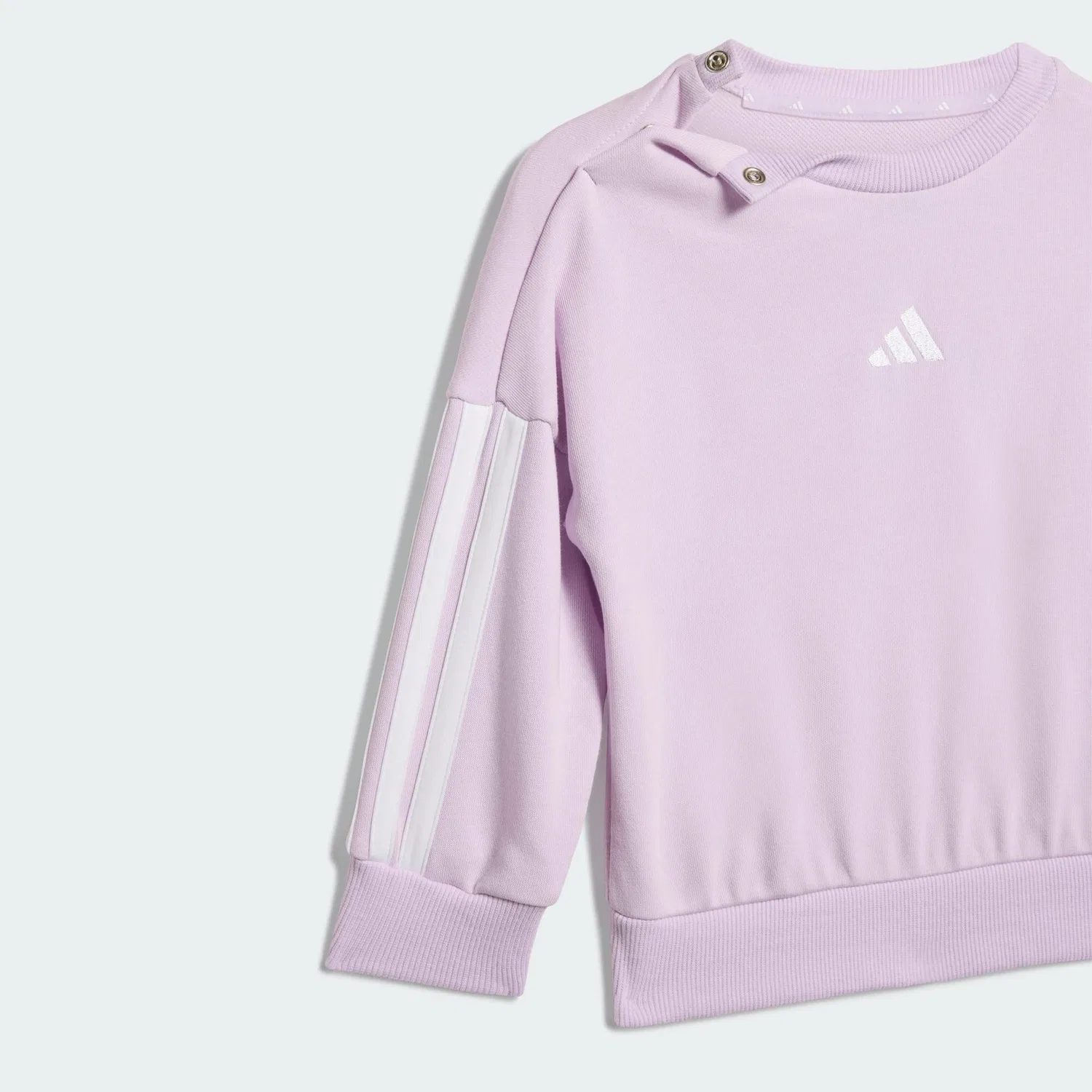 Детский спортивный костюм Essentials Kids от Adidas, Helllila / Weiss — фото 2