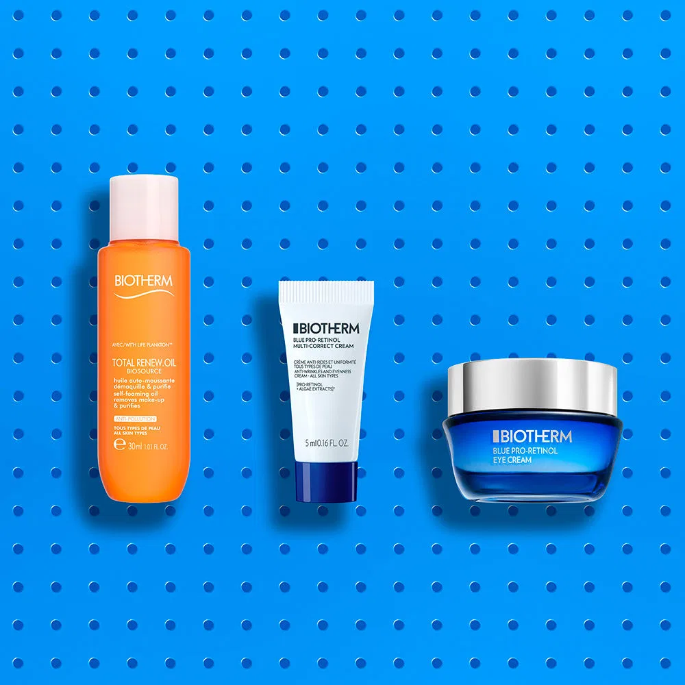 Набор для ухода за контуром глаз Blue Pro-Retinol Biotherm — фото 2