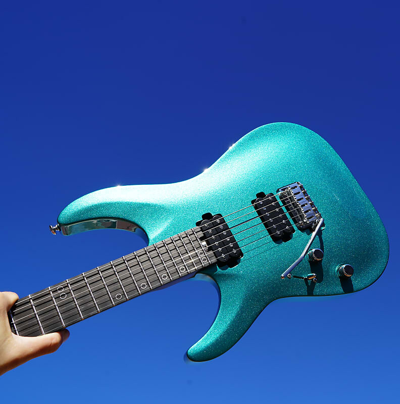 

Schecter DIAMOND SERIES Aaron Marshall AM-6 - 6-струнная электрогитара для левшей Arctic Jade (2022)