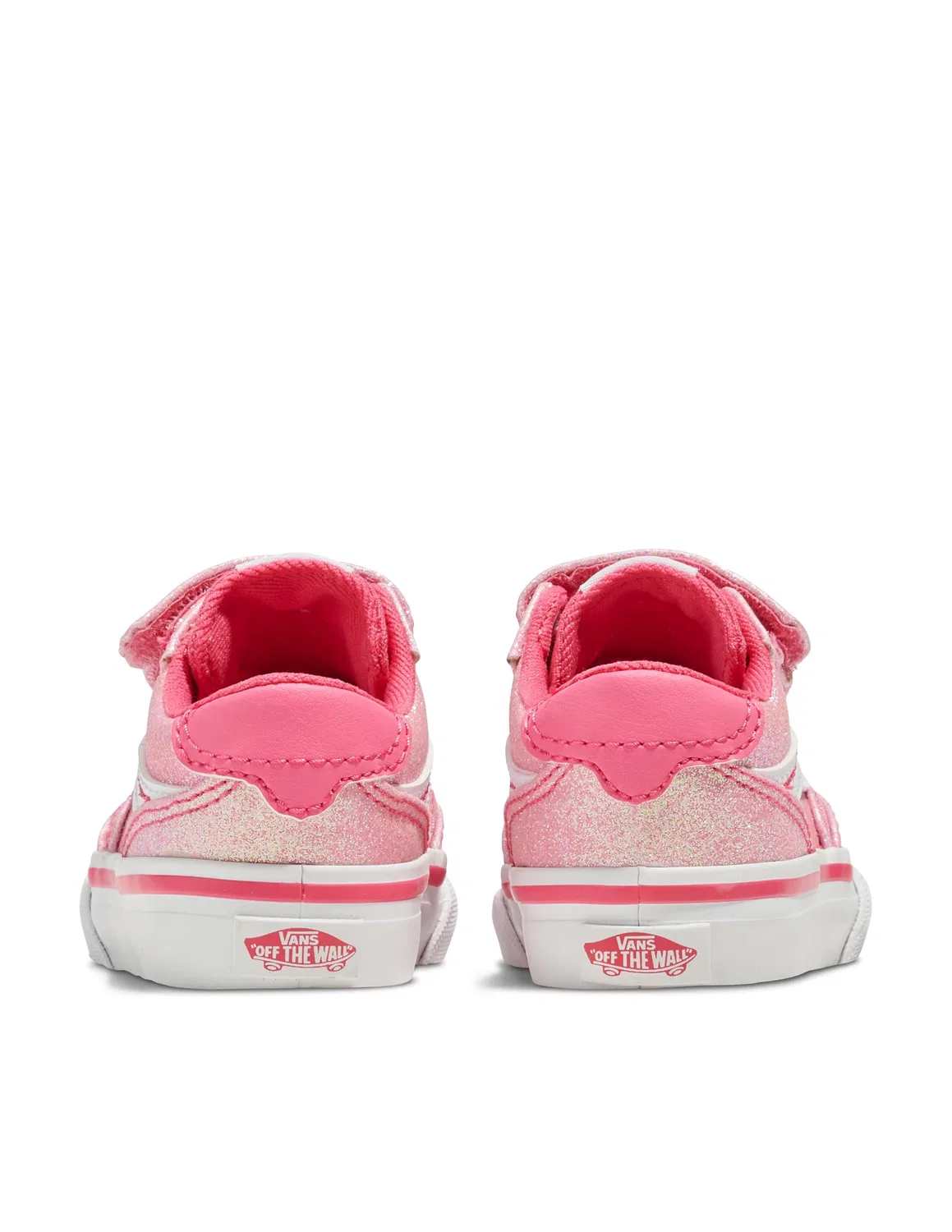 Детские кроссовки для девочек с принтом Brooklyn LS V Vans, Candied Pink — фото 3