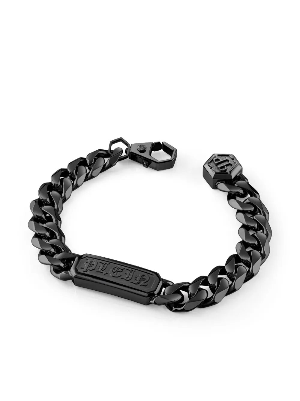 

Браслет Gothic Tag Philipp Plein, черный
