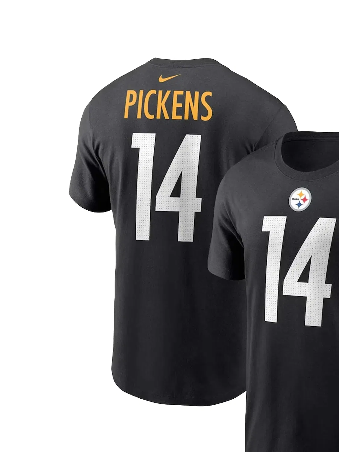 Футболка Pittsburgh Steelers George Pickens Nike Kids, черный — фото 2