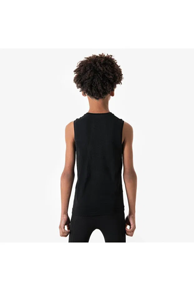 Детская майка без рукавов Decathlon, Black — фото 4