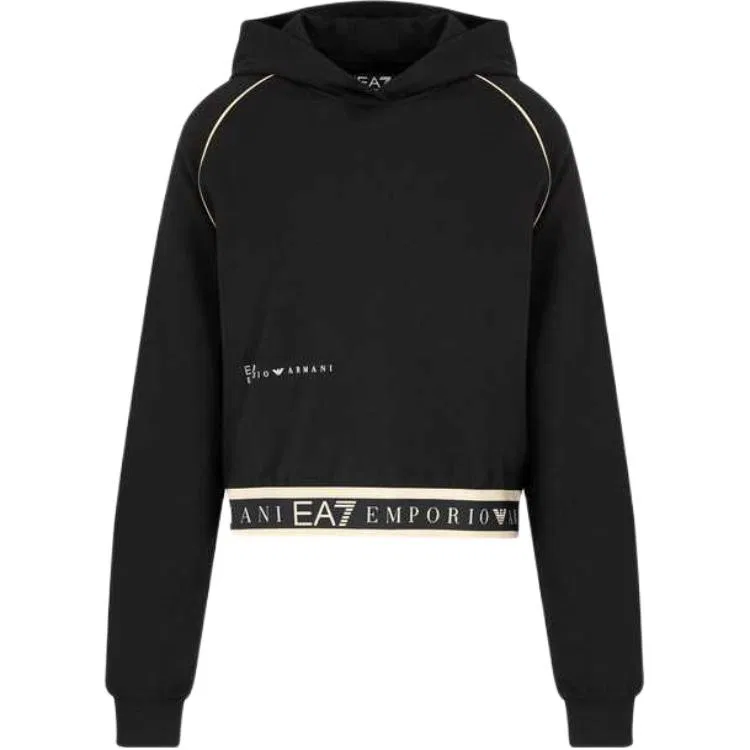 Свитшот женский EA7, EMPORIO ARMANI, Black