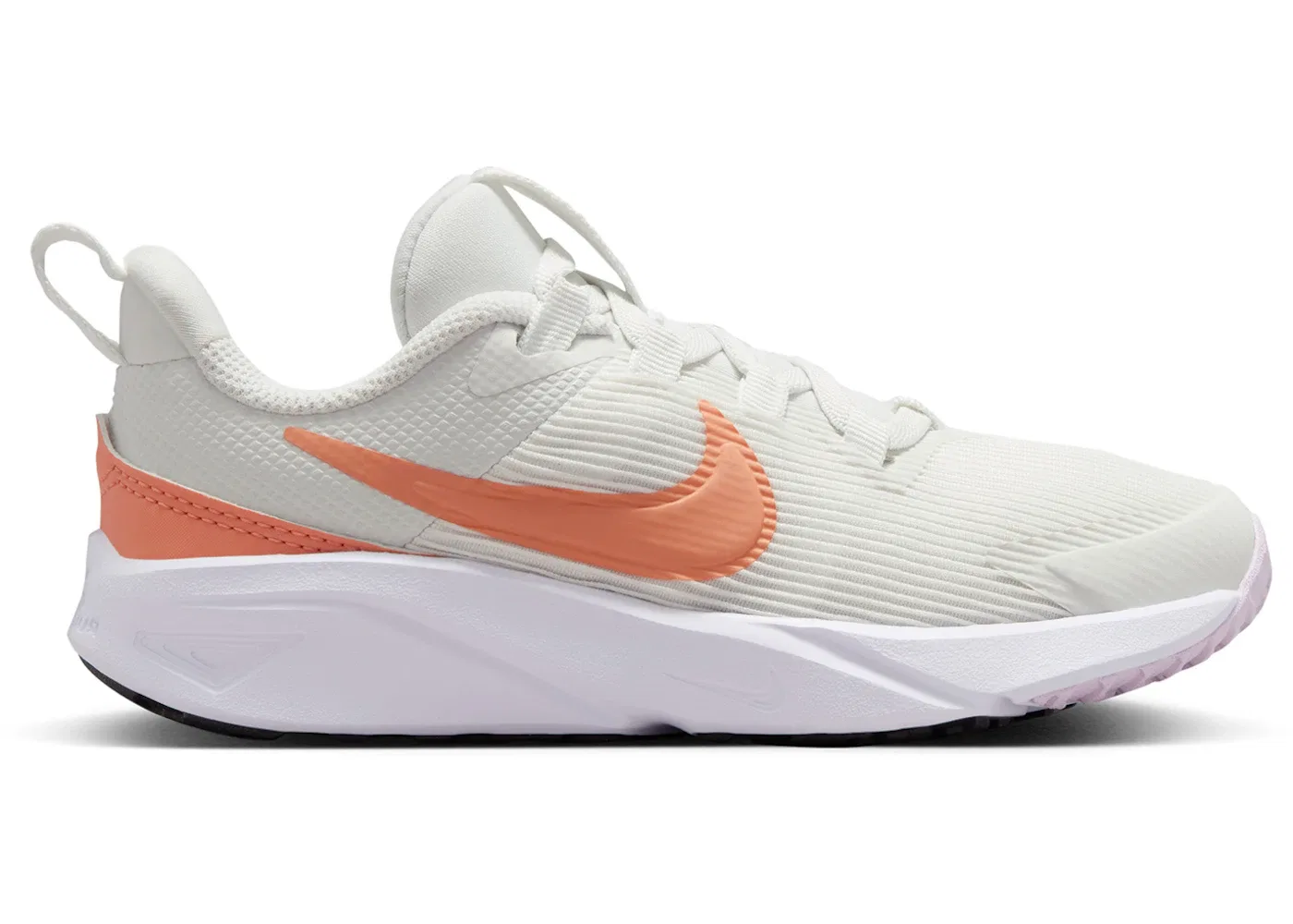 Детские кроссовки для бега Nike Star Runner 4 Nike, Summit White/White/Black/Apricot Agate