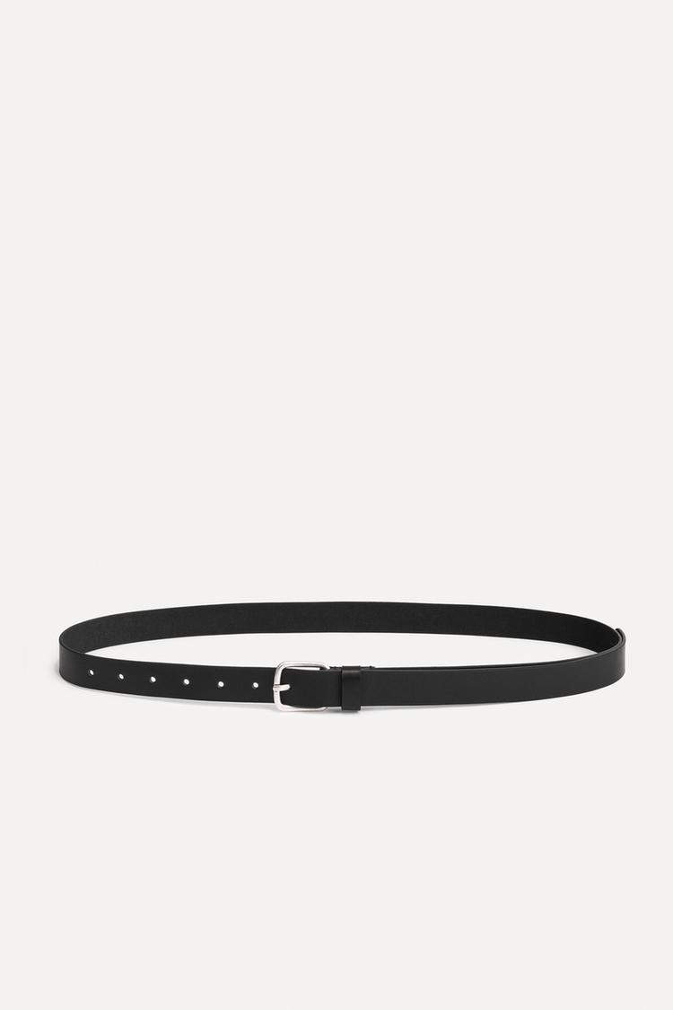 

Ремешок Zara Cinturón Extra Largo Piel 50th Anniversary, черный