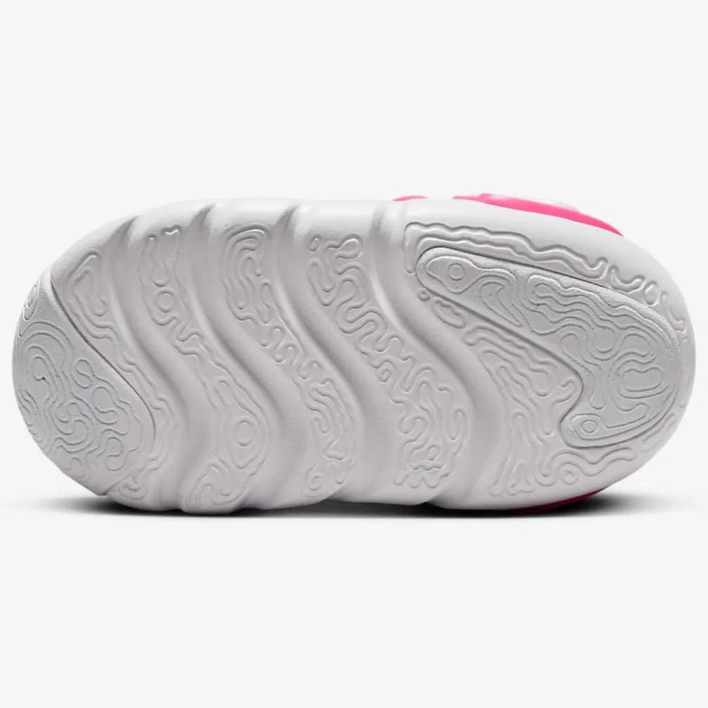Детские кроссовки для мальчиков с системой EasyOn Nike Dynamo 2, Laser Fuchsia/White/Summit White — фото 4