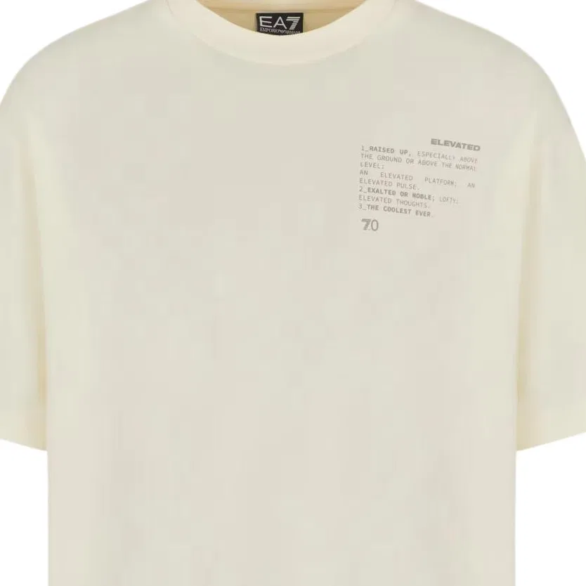 Мужская футболка EMPORIO ARMANI, Beige — фото 4