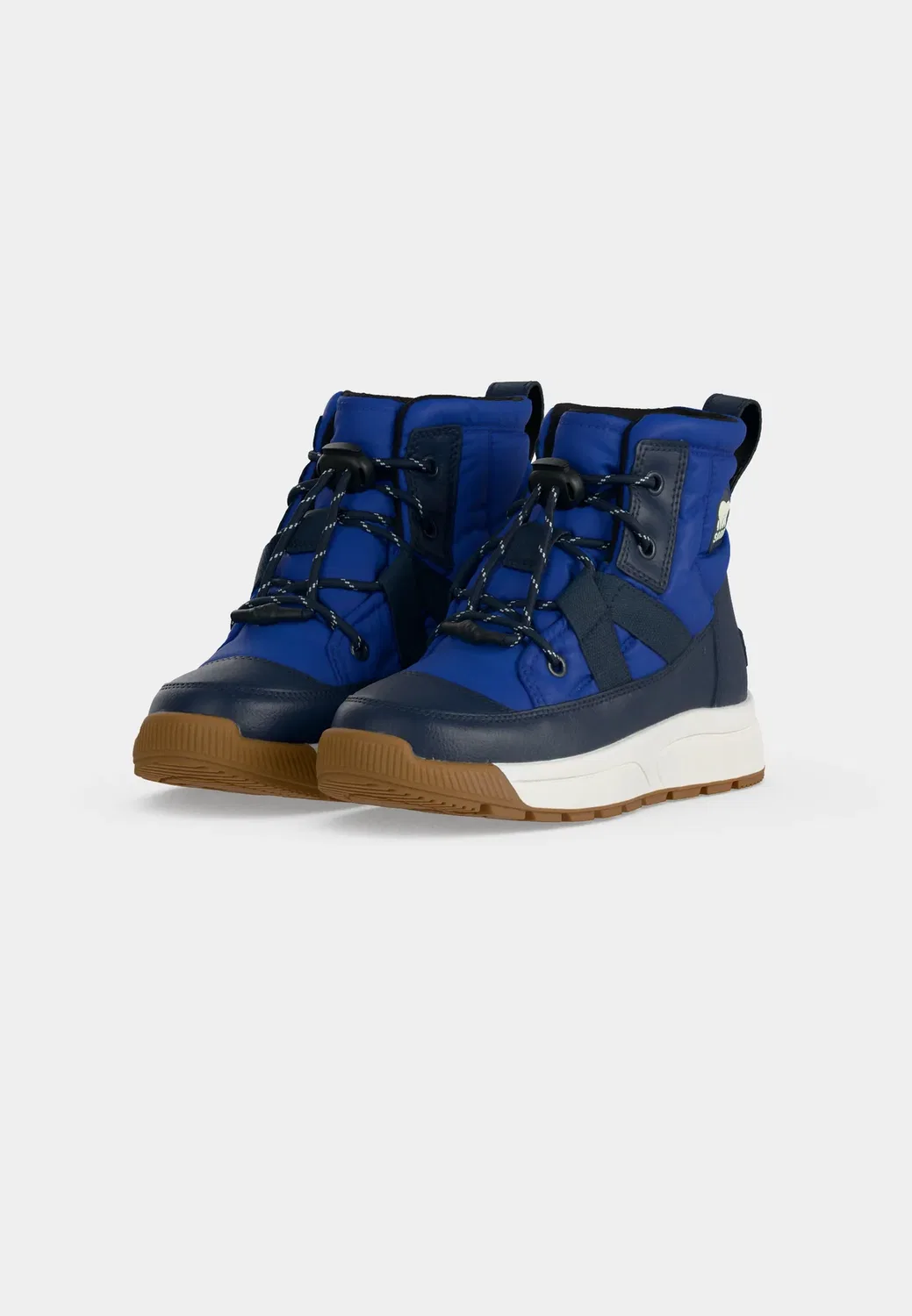 Детские унисекс ботинки Whitney III Mid WP на шнуровке Sorel, Azul/Collegiate Navy — фото 3