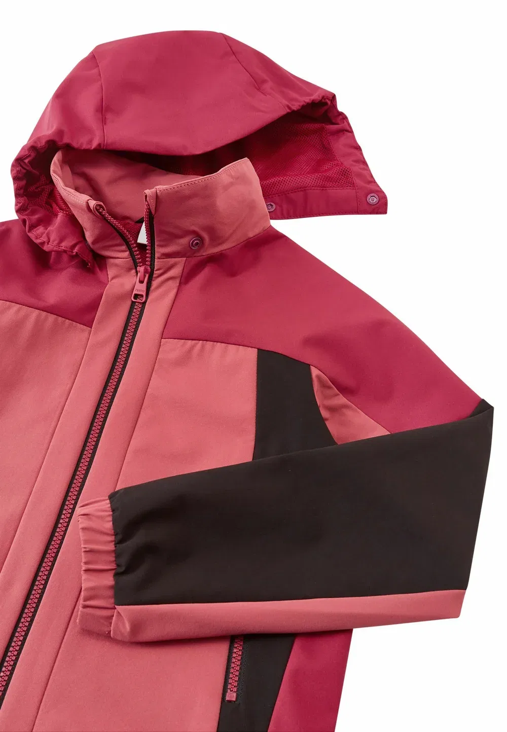 Куртка унисекс - куртка из софтшелла Reima, Cranberry — фото 4