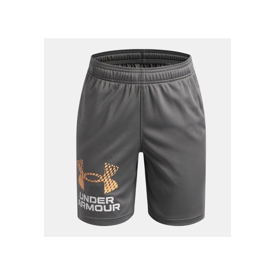 Детские спортивные шорты с логотипом Under Armour, Черный