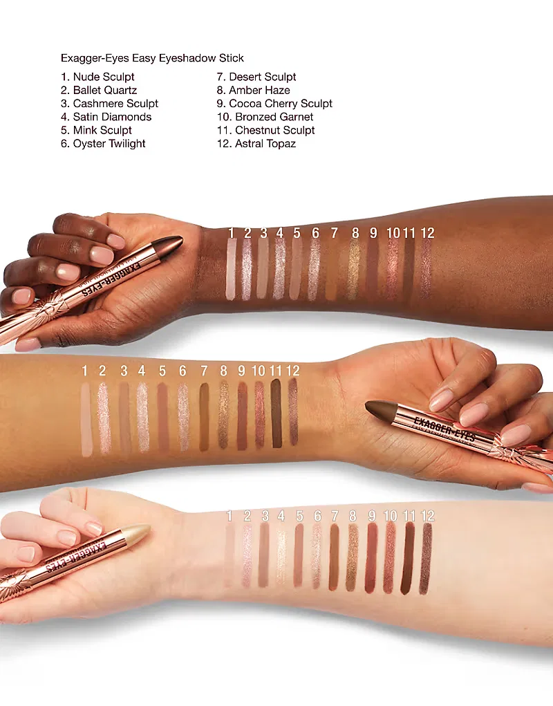Стик-тени для век Exagger-Eyes Easy Eyeshadow Stick - Cashmere Sculpt Charlotte Tilbury — фото 4