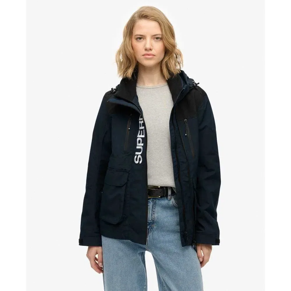 Ветровка Colour Block Ult Superdry, черный — фото 4