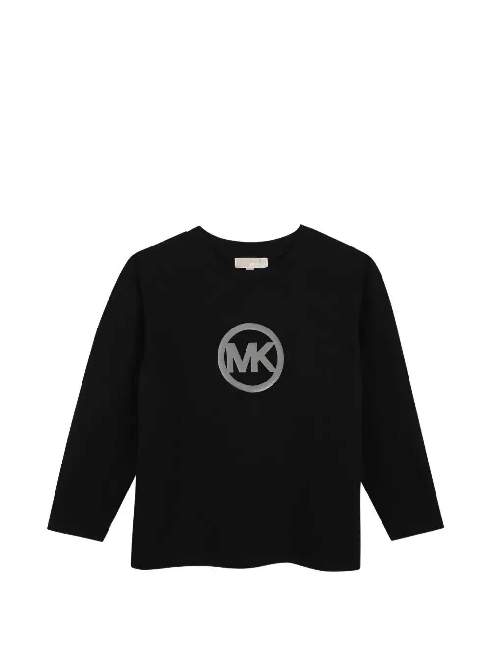 Лонгслив с логотипом Michael Kors Kids, черный