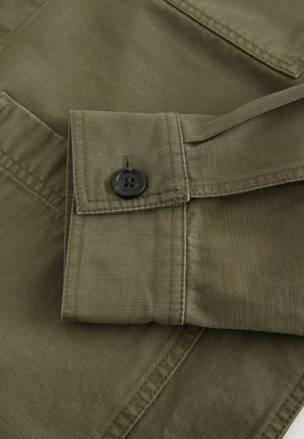 Куртка хлопковая Summer jacket Next, khaki green, зеленый/хаки — фото 2