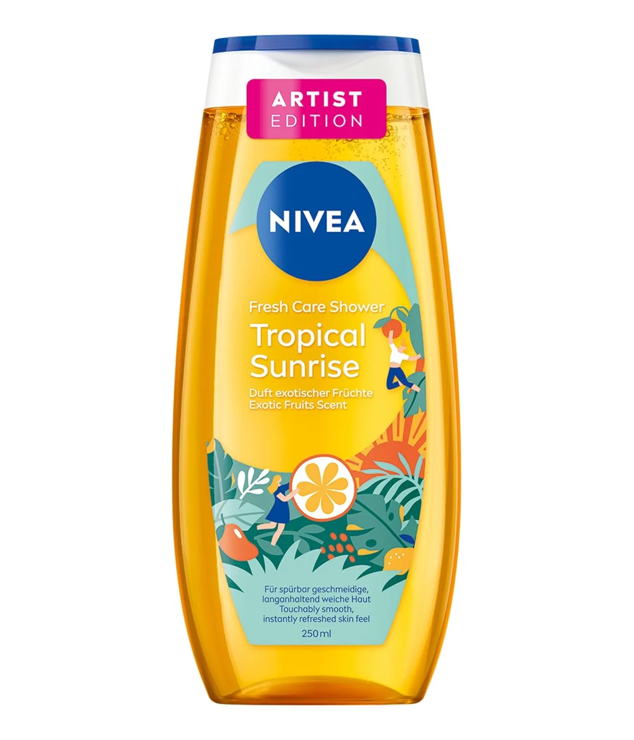 Гель для душа Shower Gel, Tropical Sunrise, NIVEA, 250 мл