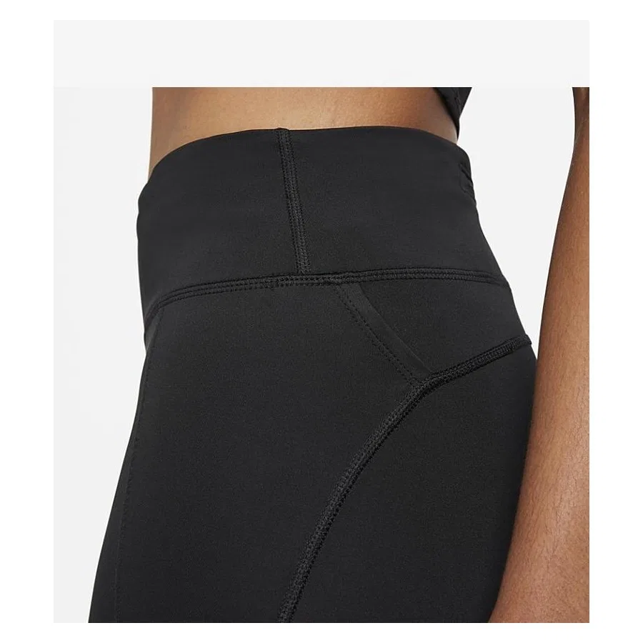 Женские спортивные леггинсы Nike Fast DB4377-010, XS, Черный — фото 3