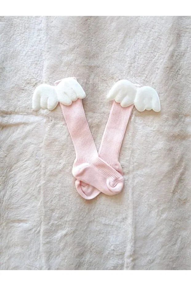 Детские носки для девочек с принтом Woltybaby, Pink
