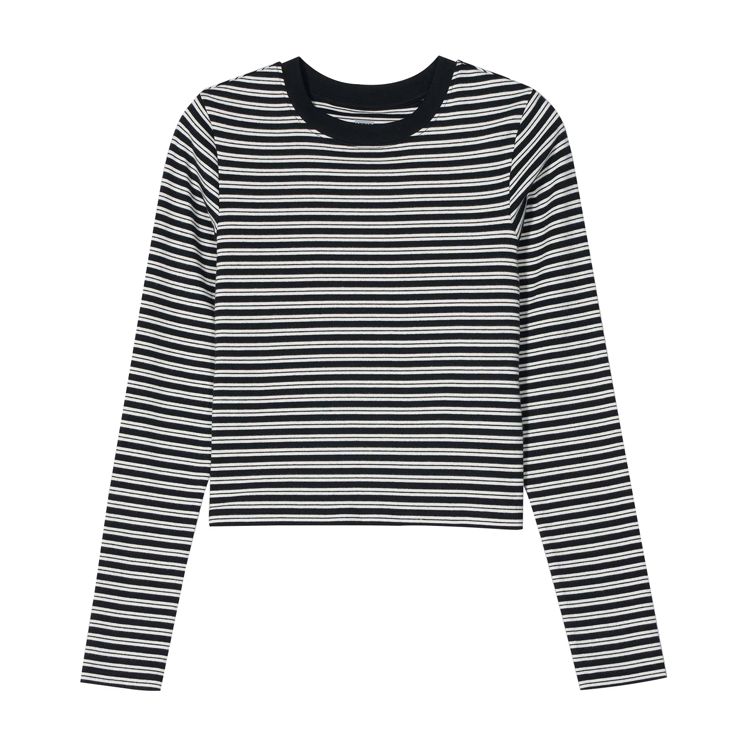 Женская футболка с круглым вырезом Black White Stripes Levis, Black White Stripes — фото 3