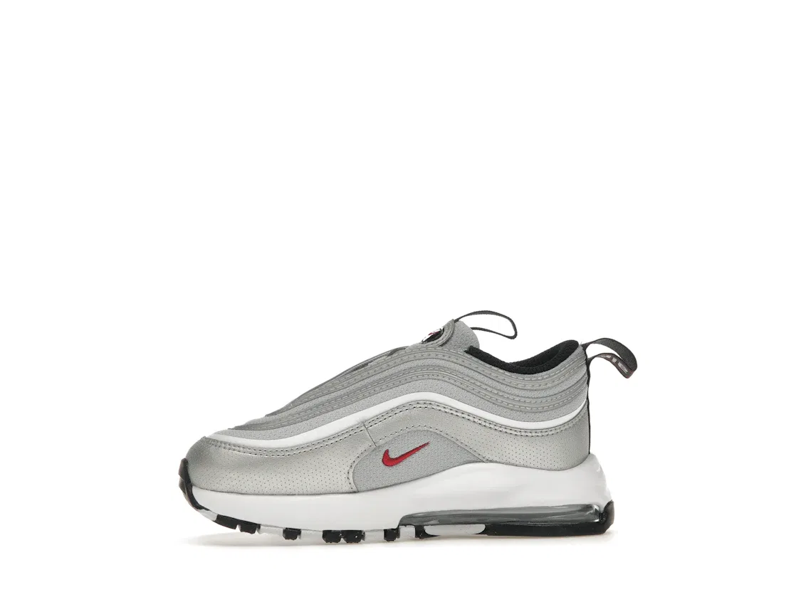 Детские кроссовки Lifestyle Nike Air Max 97 QS, Metallic Silver/White/Black/Varsity Red — фото 3