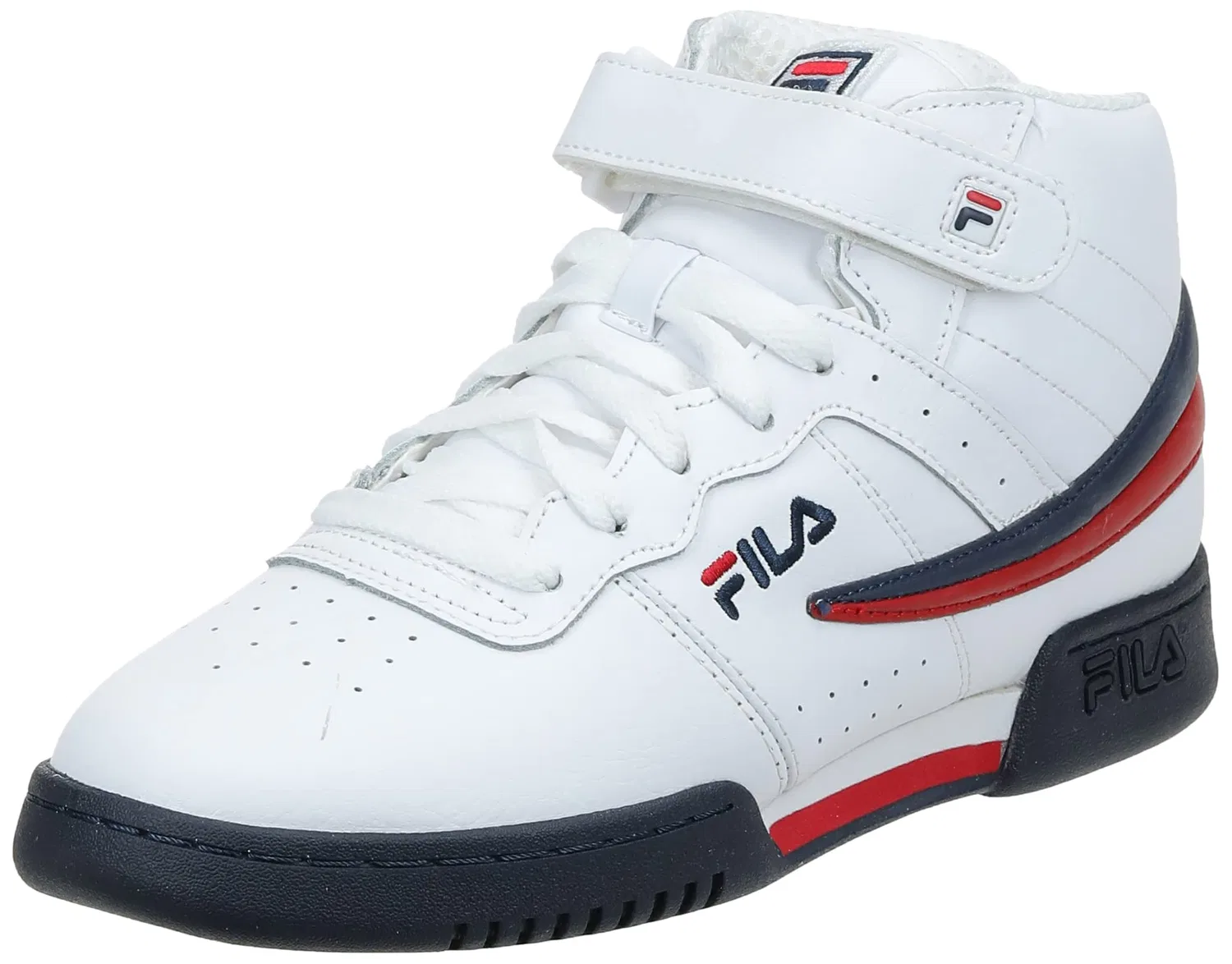 Детские кроссовки для мальчиков высокие F-13 Fila, White